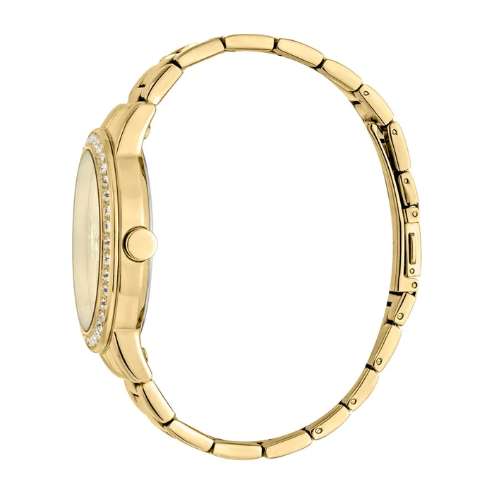 Esprit Ladies Watch Golden Color Case Bracelet With Multi Function Dial Esprit Bracelets Esprit Ladies Watch Golden Color Case Bracelet With Multi Function Dial Esprit Bracelets