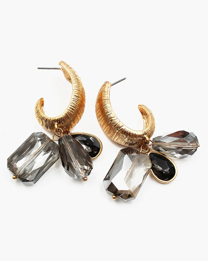 Faceted Mixed Stone Earrings 02162024 Earrings Faceted Mixed Stone Earrings 02162024 Earrings
