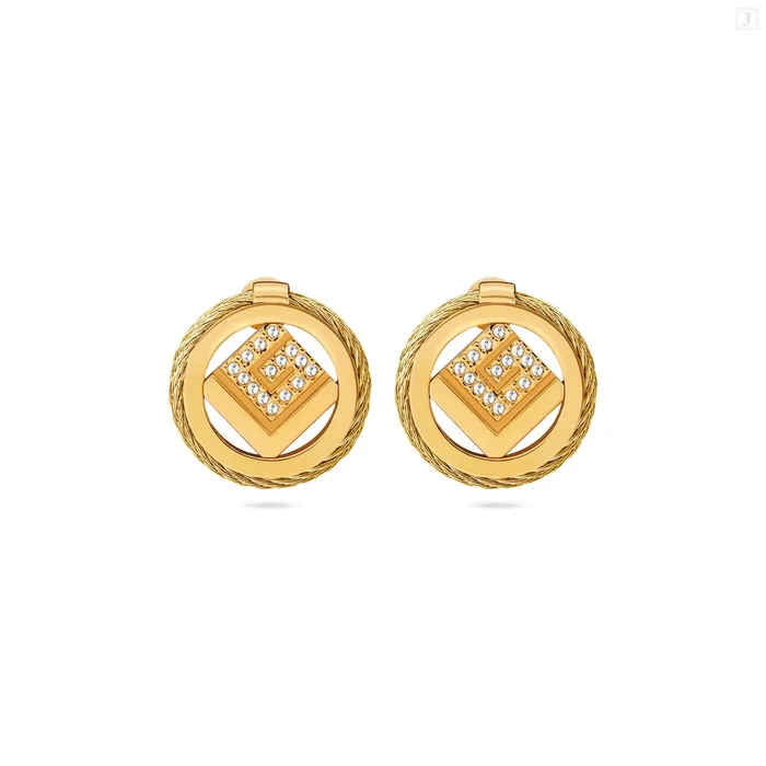Guy Laroche Earrings Guy Laroche Camille Ladies Gold Plated With Crystals Earring Guy Laroche Earrings Guy Laroche Camille Ladies Gold Plated With Crystals Earring