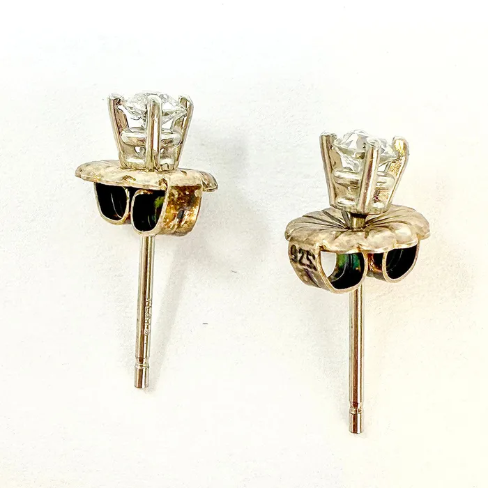 Jewelry Earrings Platinum Diamond Stud Earrings
