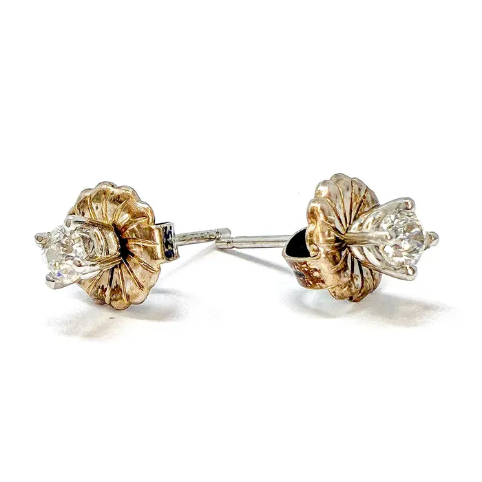 Jewelry Earrings Platinum Diamond Stud Earrings