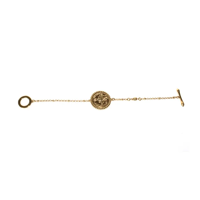 Just Cavalli Charm Necklaces Just Cavalli BraceletWith Round Charm Just Cavalli Charm Necklaces Just Cavalli BraceletWith Round Charm