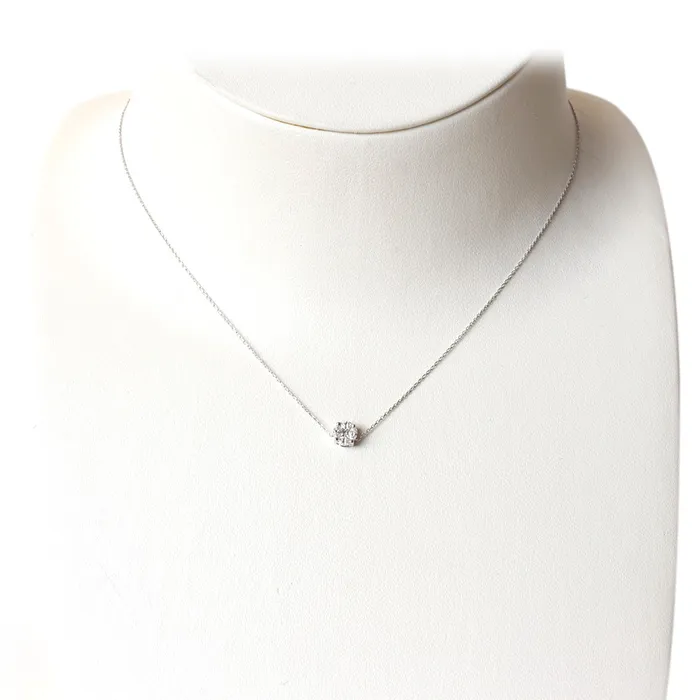Korloff Necklaces Korloff White Gold Necklace With Diamonds