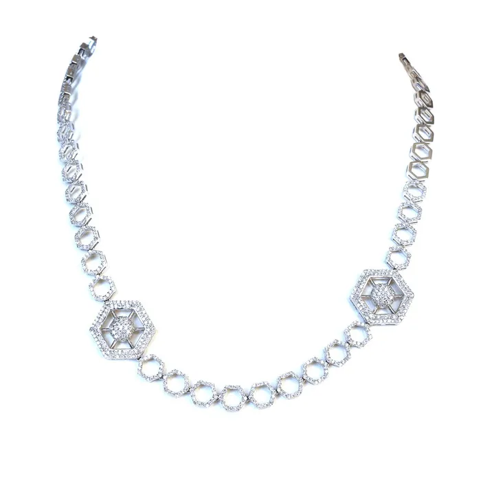 Korloff Necklaces Korloff White Gold Necklace With Diamonds Korloff Necklaces Korloff White Gold Necklace With Diamonds