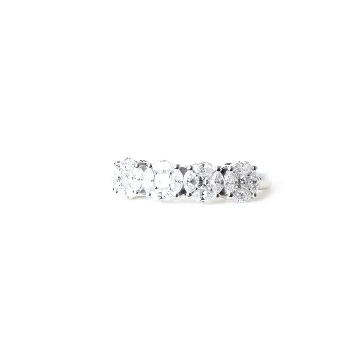 Korloff White Gold Ring With Diamonds Size 55 Korloff Rings