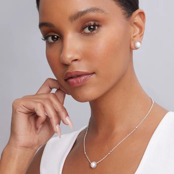 LAGOS Necklaces Luna Pearl Earrings and Necklace Gift Set LAGOS Necklaces Luna Pearl Earrings and Necklace Gift Set