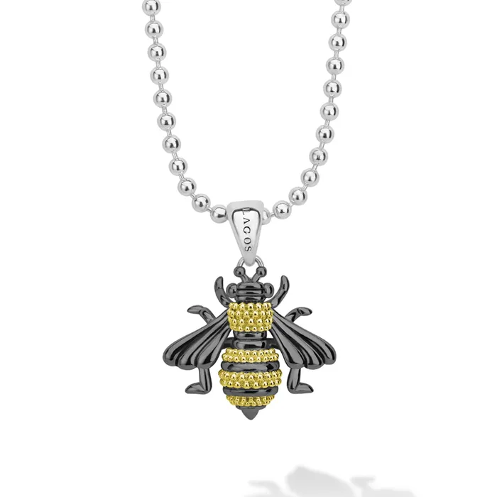 Lagos Necklaces Rare Wonders Large Honeybee Necklace