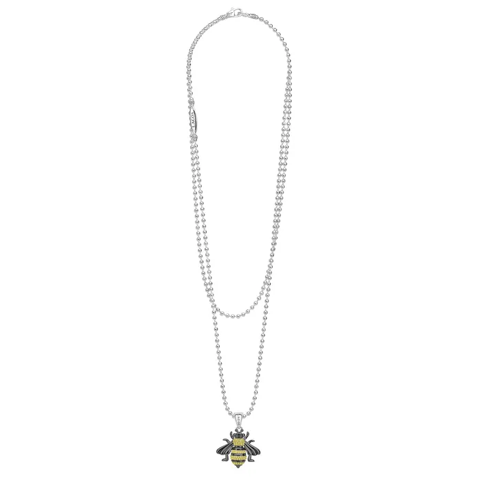 Lagos Necklaces Rare Wonders Large Honeybee Necklace Lagos Necklaces Rare Wonders Large Honeybee Necklace