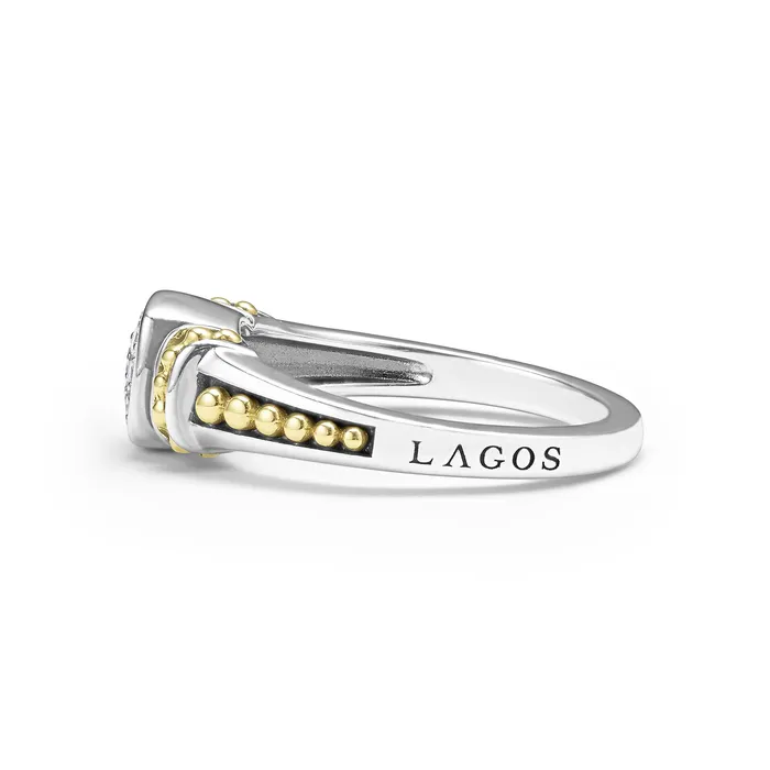 LAGOS Rings Rittenhouse TwoTone Diamond Ring LAGOS Rings Rittenhouse TwoTone Diamond Ring
