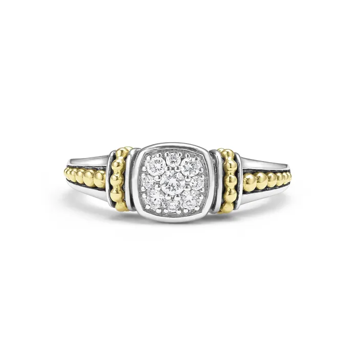 LAGOS Rings Rittenhouse TwoTone Diamond Ring LAGOS Rings Rittenhouse TwoTone Diamond Ring