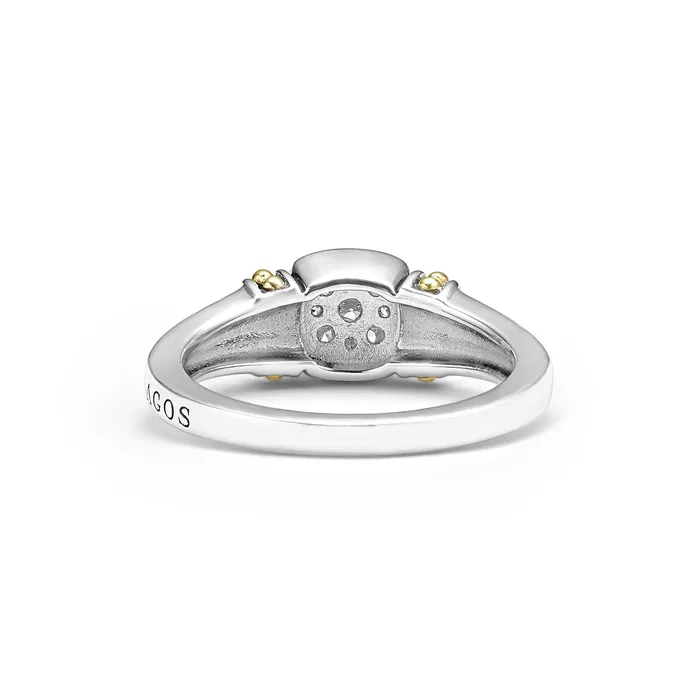 LAGOS Rings Rittenhouse TwoTone Diamond Ring LAGOS Rings Rittenhouse TwoTone Diamond Ring