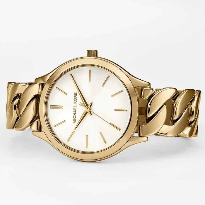 Michael Kors Rings Michael Kors Slim Runway Ladies Silver Dial Gold Tone Watch Michael Kors Rings Michael Kors Slim Runway Ladies Silver Dial Gold Tone Watch