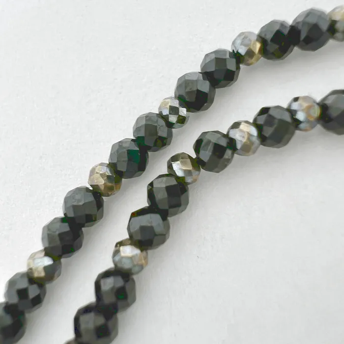 Necklaces Lena Skadegard Black Spinel on Cord Necklace Lena Skadegard