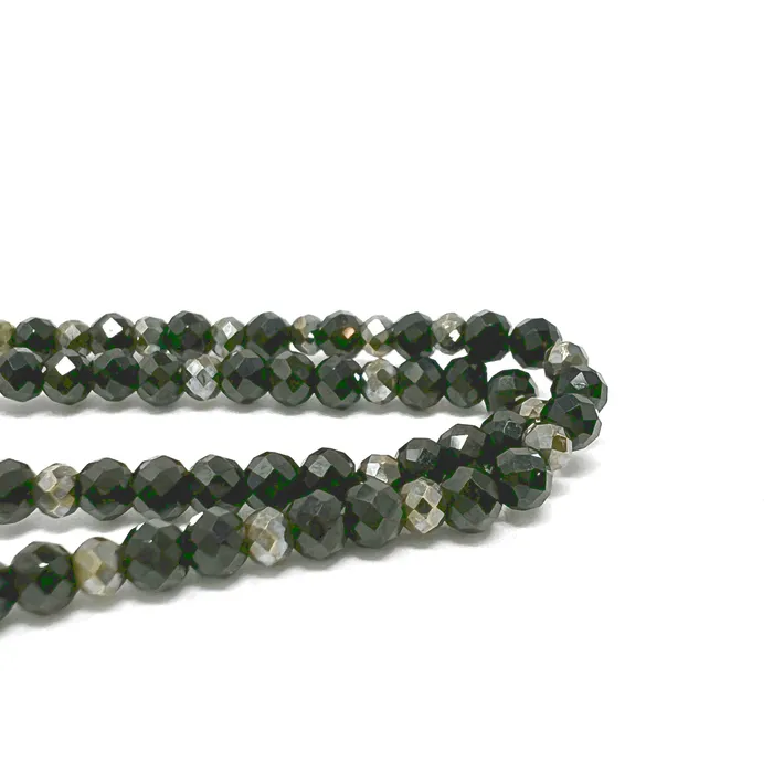 Necklaces Lena Skadegard Black Spinel on Cord Necklace Lena Skadegard