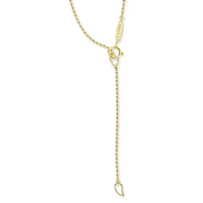Necklaces Meridian 18K Gold Circle Pendant Necklace LAGOS Necklaces Meridian 18K Gold Circle Pendant Necklace LAGOS