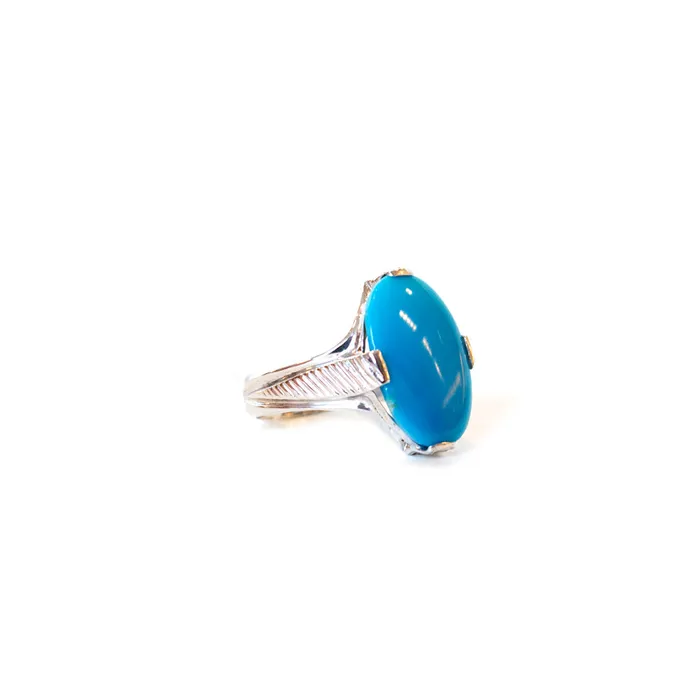 Ouzounian Jewelry Rings Ouzounian MenS Ring Silver 925 WithTurquoise Size 12 Ouzounian Jewelry Rings Ouzounian MenS Ring Silver 925 WithTurquoise Size 12