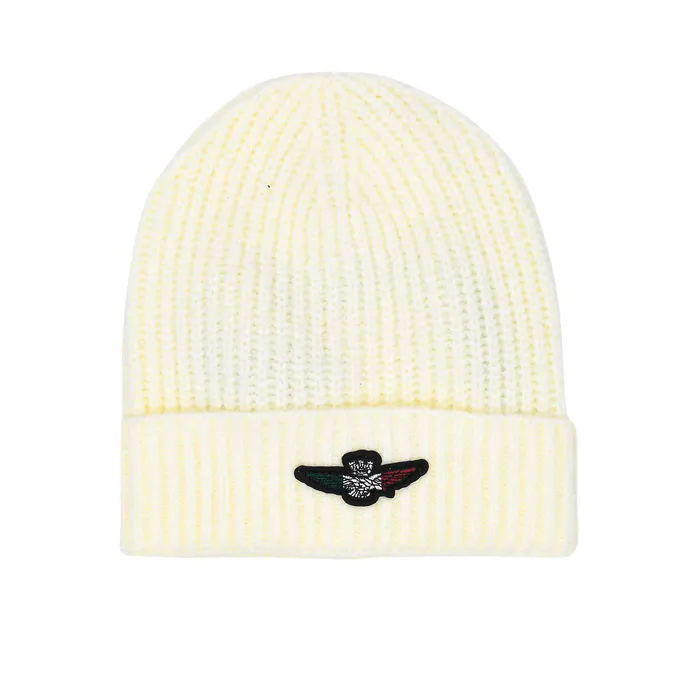 Rings Aeronautica Militare Mens Frecce Tricolori Knitted Beanie Aeronautica Militare