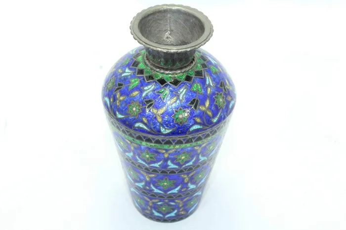 Rings Dropshipped via Social Commerce Network PH Artistic Antique Old Flower Vase Handmade Indian Enamel Work 925 Sterling Silver 4 Rings Dropshipped via Social Commerce Network PH Artistic Antique Old Flower Vase Handmade Indian Enamel Work 925 Sterling Silver 4