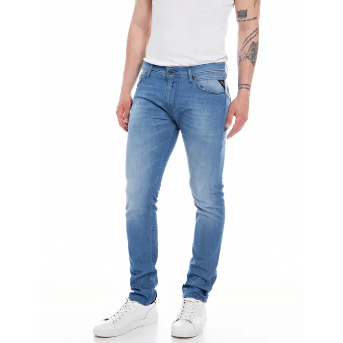 Rings Replay Replay Mens Skinny Fit Jondrill Jeans