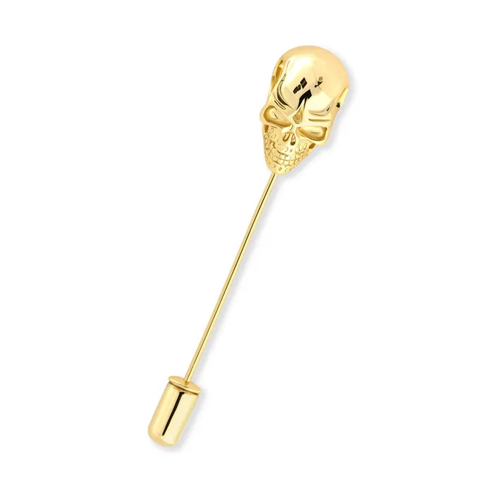 Rings Skull Bones Pin in Sterling Silver BERRICLE
