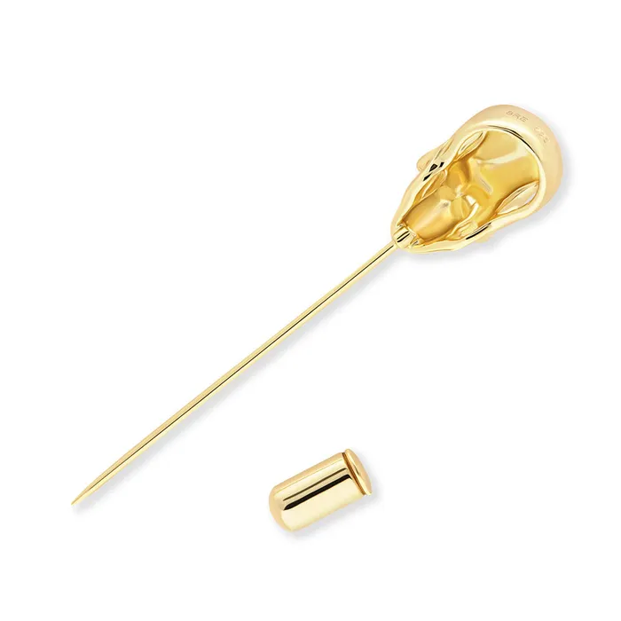Rings Skull Bones Pin in Sterling Silver BERRICLE
