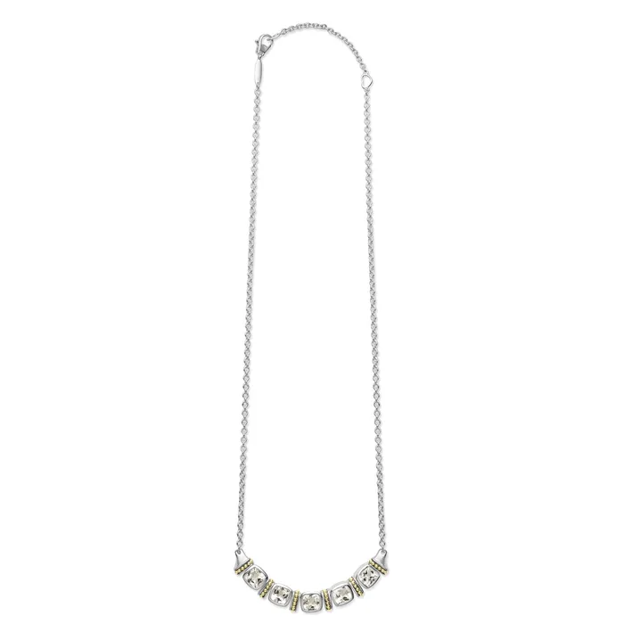 Rittenhouse Five Station White Topaz Necklace LAGOS Necklaces Rittenhouse Five Station White Topaz Necklace LAGOS Necklaces