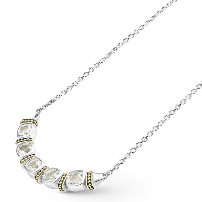 Rittenhouse Five Station White Topaz Necklace LAGOS Necklaces Rittenhouse Five Station White Topaz Necklace LAGOS Necklaces