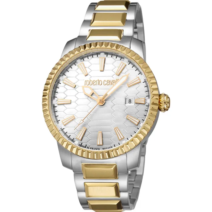 Roberto Cavalli Bracelets Roberto Cavalli Mens Watch With Silver Metal Bracelet Roberto Cavalli Bracelets Roberto Cavalli Mens Watch With Silver Metal Bracelet