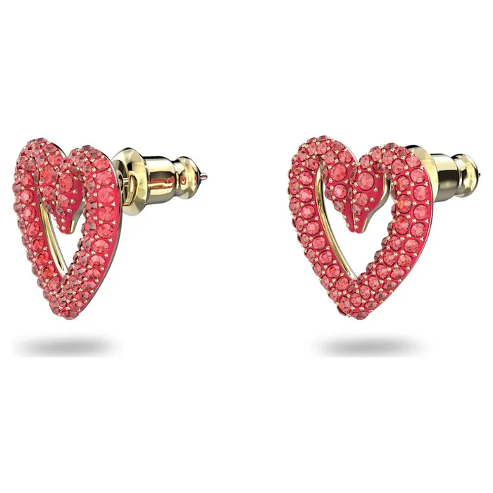 Swarovski Earrings Swarovski Una Stud Earrings Heart Extra small Red Goldtone plated ONE SIZE Swarovski Earrings Swarovski Una Stud Earrings Heart Extra small Red Goldtone plated ONE SIZE