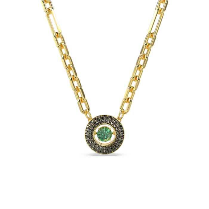 Swarovski Necklaces Swarovski Swarovski Sparkling Dance Necklace Green Goldtone plated Swarovski Necklaces Swarovski Swarovski Sparkling Dance Necklace Green Goldtone plated