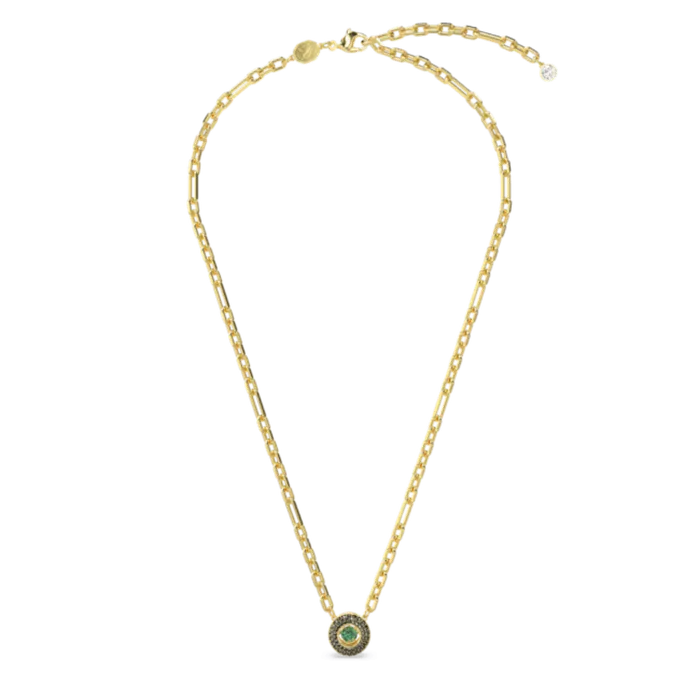 Swarovski Necklaces Swarovski Swarovski Sparkling Dance Necklace Green Goldtone plated Swarovski Necklaces Swarovski Swarovski Sparkling Dance Necklace Green Goldtone plated