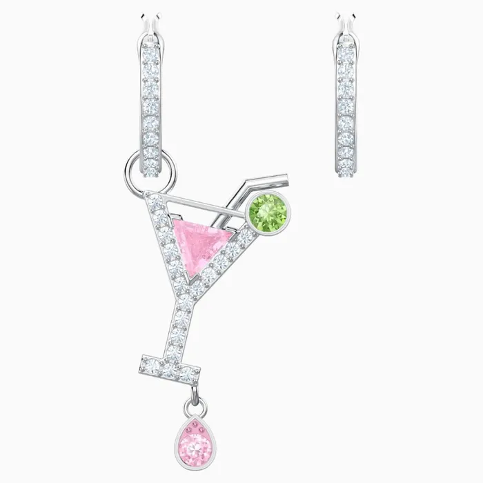 SwarovskiNo Regrets Cocktail Pierced EarringsPinkOne Size Swarovski Earrings SwarovskiNo Regrets Cocktail Pierced EarringsPinkOne Size Swarovski Earrings