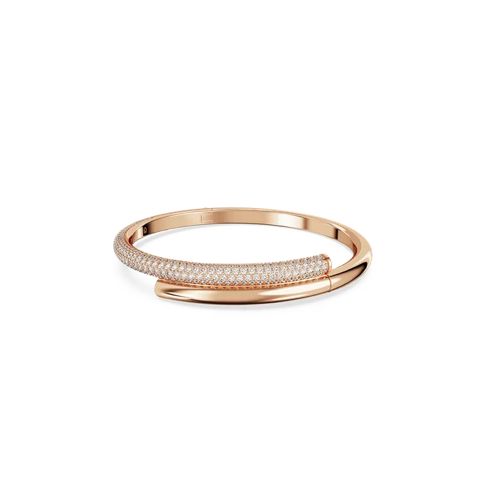 Swarovski Rings Swarovski Dextera Bangle Magnetic Closure White Rose GoldTone Plated Swarovski Rings Swarovski Dextera Bangle Magnetic Closure White Rose GoldTone Plated