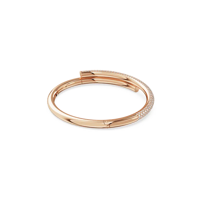 Swarovski Rings Swarovski Dextera Bangle Magnetic Closure White Rose GoldTone Plated Swarovski Rings Swarovski Dextera Bangle Magnetic Closure White Rose GoldTone Plated