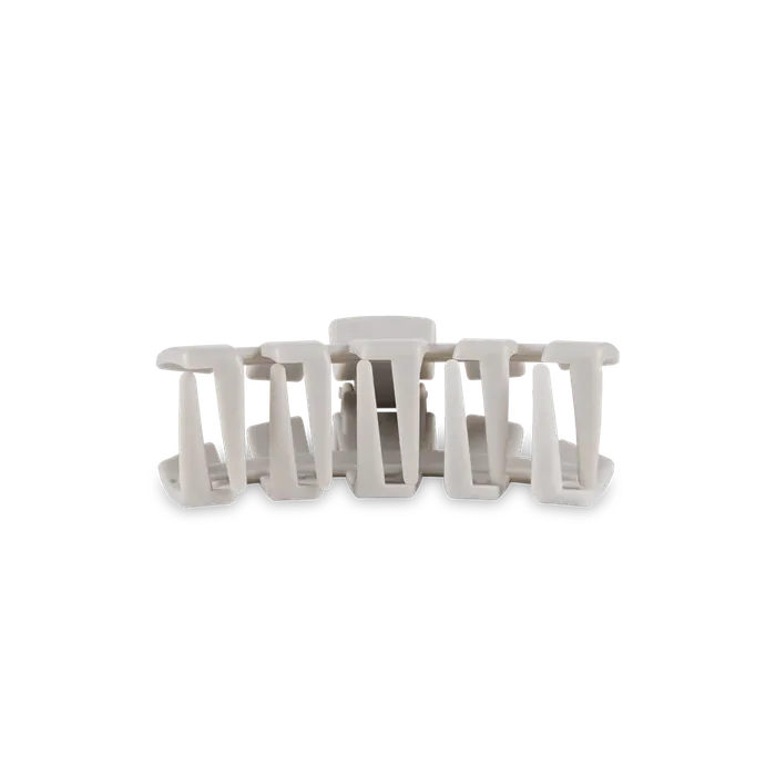 Teleties Rings Tiny Teleties Claw Clip Silver Flames