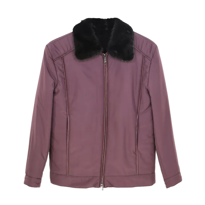 Torras Rings Torras Mens Wine Fur Lining Jacket