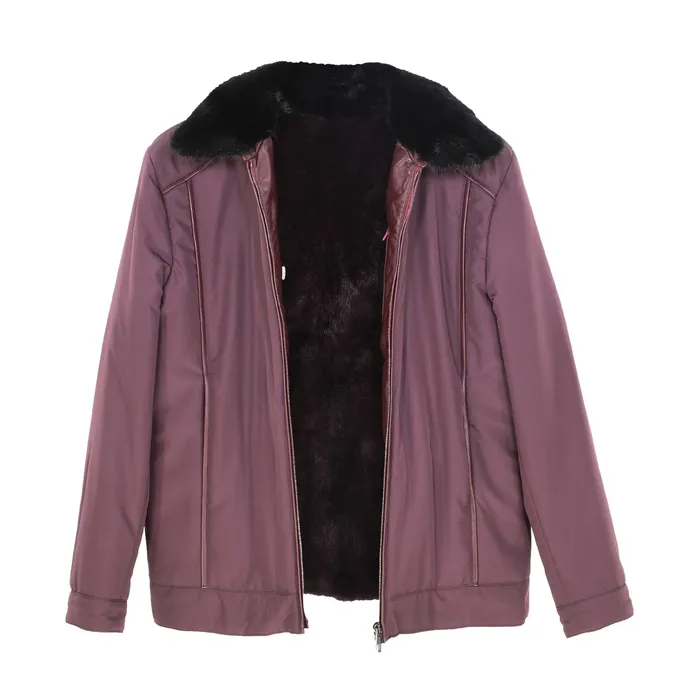 Torras Rings Torras Mens Wine Fur Lining Jacket Torras Rings Torras Mens Wine Fur Lining Jacket