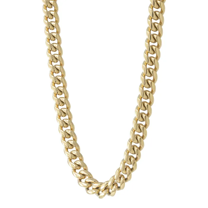 6mm GOLD Miami Cuban Chain SpicyIce PreStyled Sets