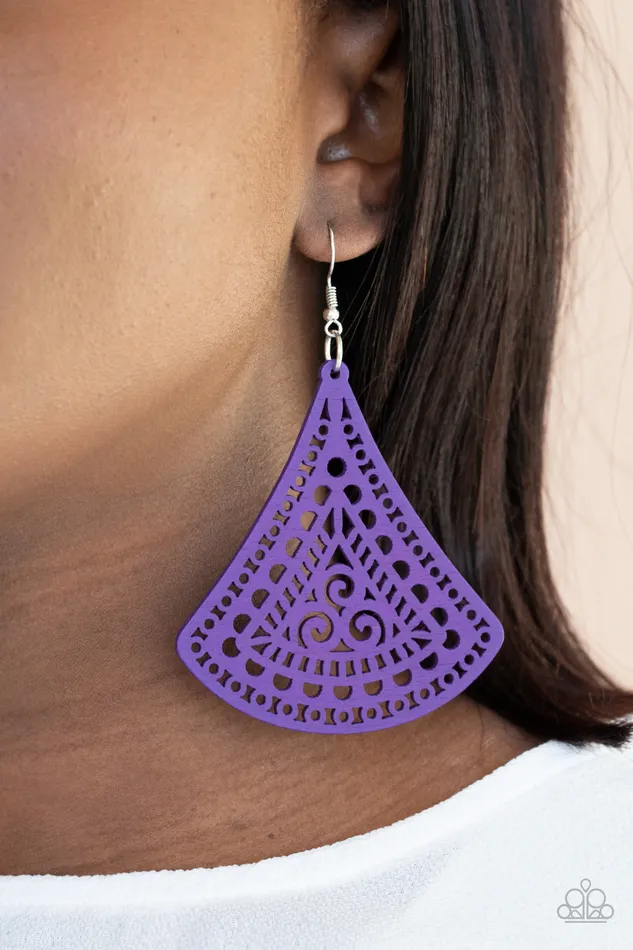 All Eyes On U Jewelry Paparazzi Accessories Earrings Fan To Fan Purple Paparazzi Earrings All Eyes On U Jewelry Paparazzi Accessories Earrings Fan To Fan Purple Paparazzi Earrings