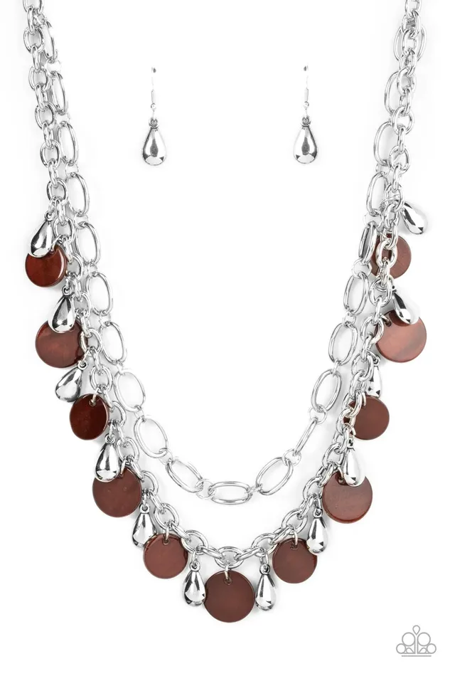 All Eyes On U Jewelry Paparazzi Accessories Necklaces Beachfront Fabulous Brown Paparazzi Necklace All Eyes On U Jewelry Paparazzi Accessories Necklaces Beachfront Fabulous Brown Paparazzi Necklace