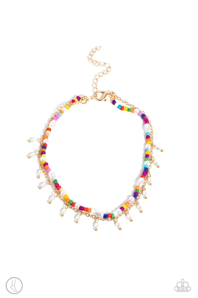 All Eyes On U Jewelry Paparazzi Accessories PreStyled Sets Beachfront Backdrop Gold Paparazzi Anklet All Eyes On U Jewelry Paparazzi Accessories PreStyled Sets Beachfront Backdrop Gold Paparazzi Anklet