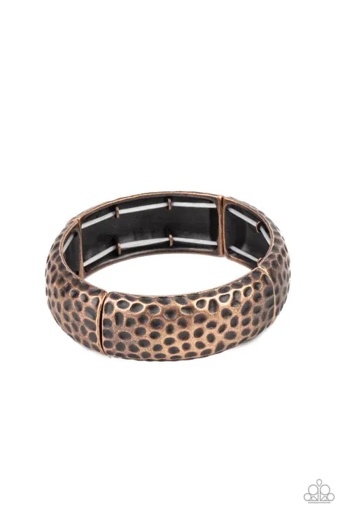 Bracelets All Eyes On U Jewelry Paparazzi Accessories Come Under the Hammer Copper Bracelet Bracelets All Eyes On U Jewelry Paparazzi Accessories Come Under the Hammer Copper Bracelet