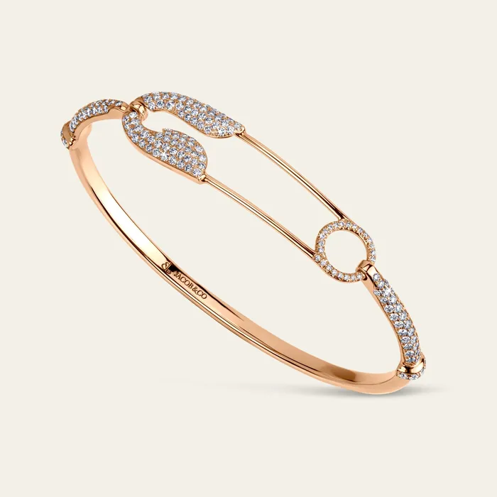 Bracelets Hand crafted in 18k rose gold and set with 183 highquality round brilliant cut diamonds Securus Diamond Bracelet Bracelets Hand crafted in 18k rose gold and set with 183 highquality round brilliant cut diamonds Securus Diamond Bracelet