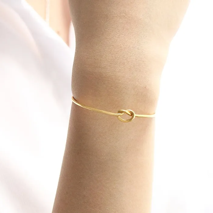 Bracelets LOULOUROSE Knotted Heart Bracelet