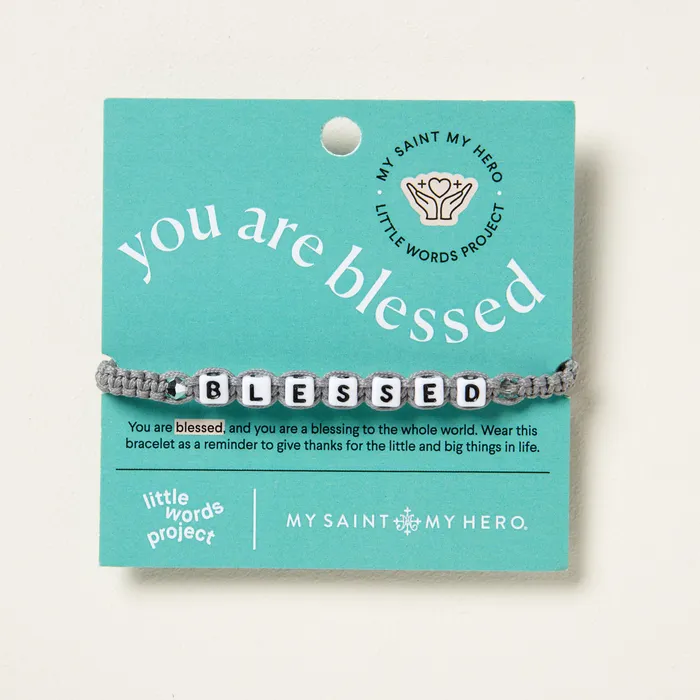 Bracelets My Saint My Hero My Saint My Hero Little Words Project and My Saint My Hero Blessed Bracelet