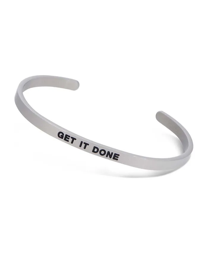 Buddha Groove Bracelets Get it Done Motivational Cuff Bracelet