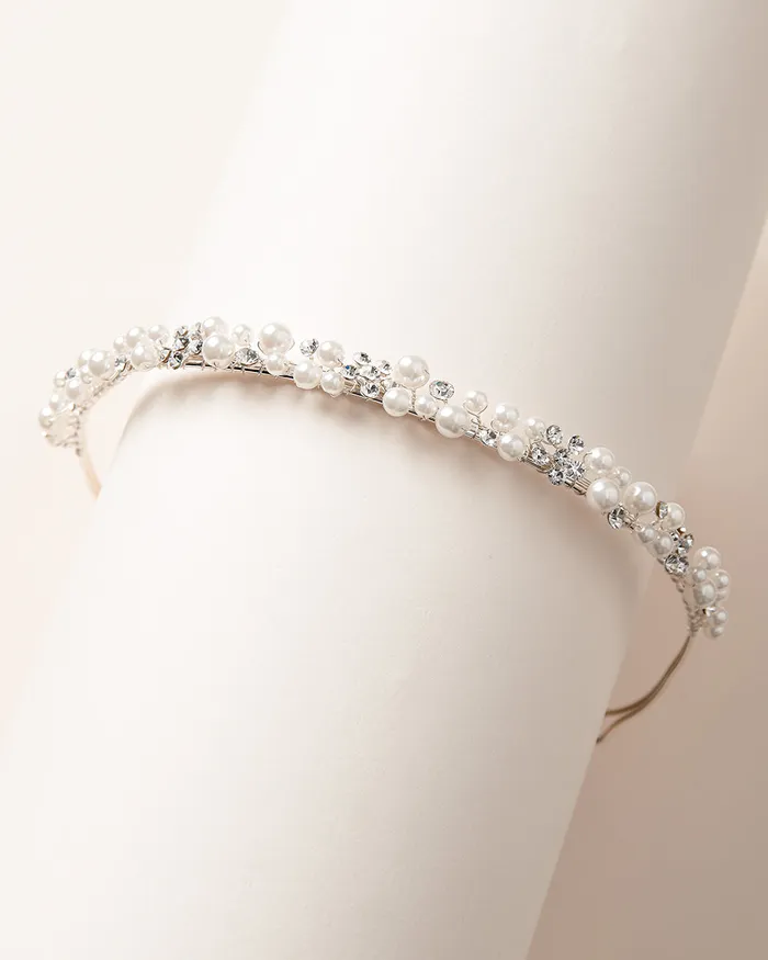 Dareth Colburn Earrings Tiana Pearl Headband
