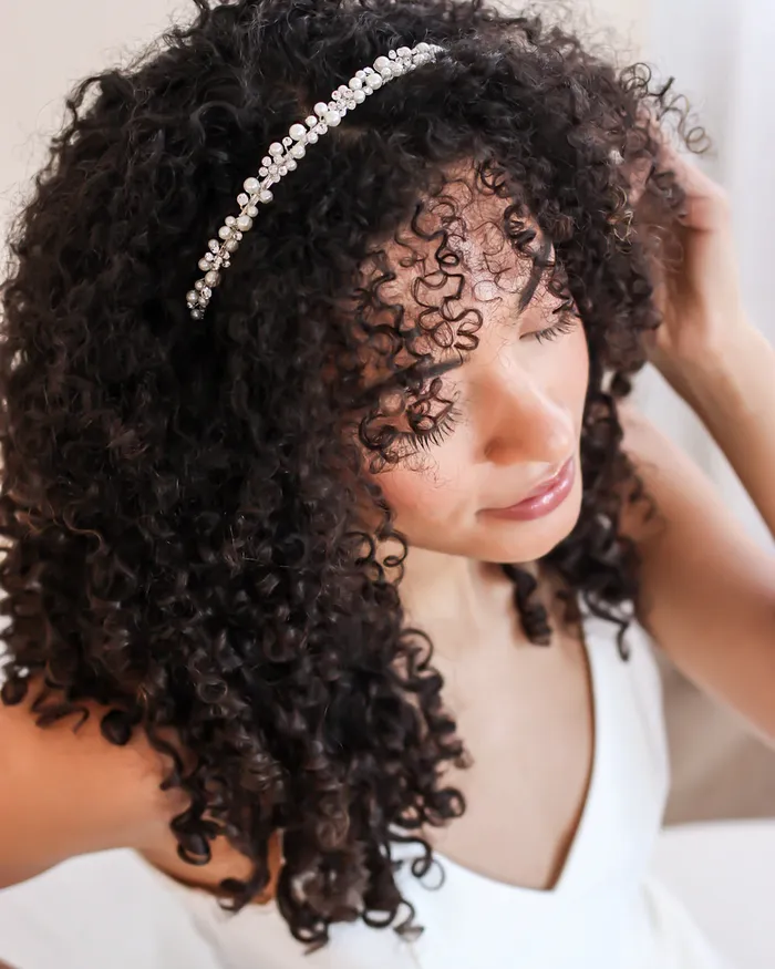 Dareth Colburn Earrings Tiana Pearl Headband