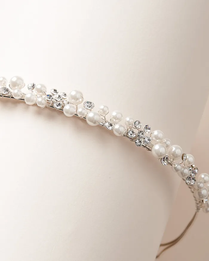 Dareth Colburn Earrings Tiana Pearl Headband