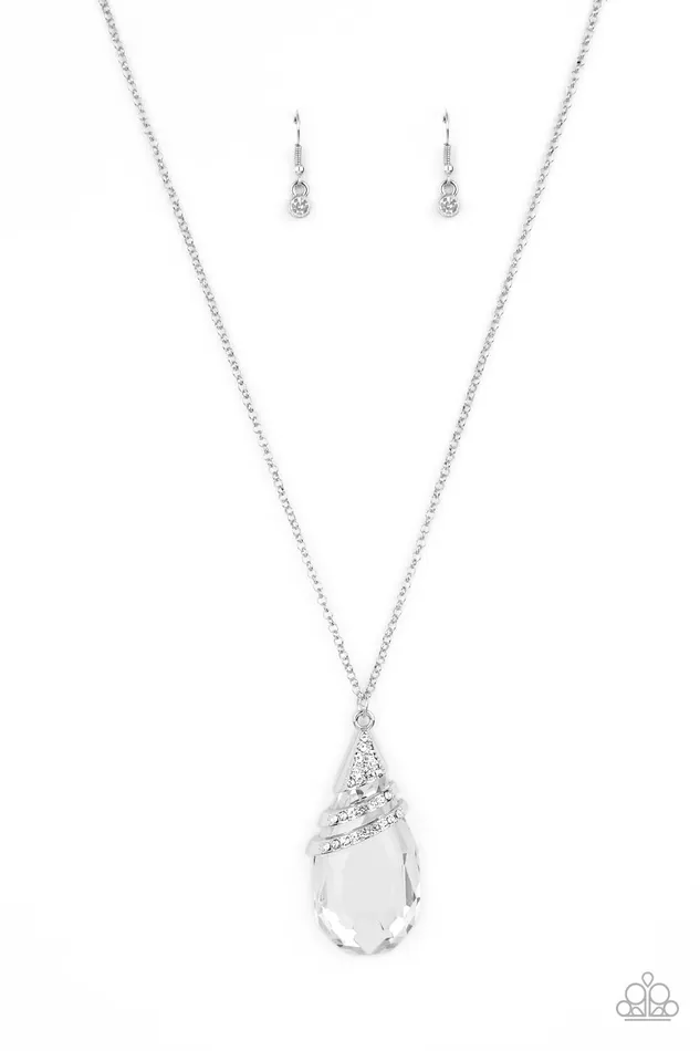 Demandingly Diva Paparazzi White Rhinestone Necklace All Eyes On U Jewelry Paparazzi Accessories Necklaces Demandingly Diva Paparazzi White Rhinestone Necklace All Eyes On U Jewelry Paparazzi Accessories Necklaces